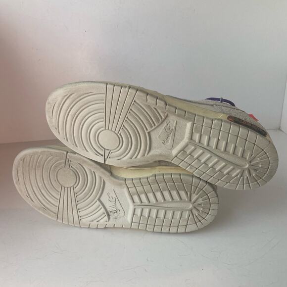 Nike Off White X Dunk Low Lot 18 Of 50 Shoes Men's Size 10 - Picture 5 of 14